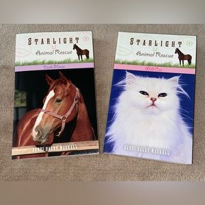 Starlight Animal Rescue Book Lot - Dandi Daley Mackall